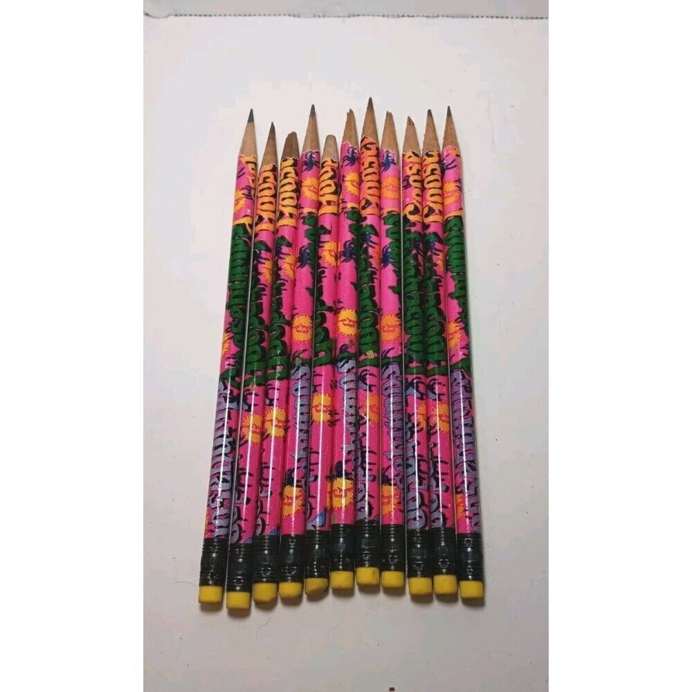 Vintage Goosebumps Collectible Pencils 90’s Spooky Nostalgic Lot Of 11